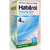 Habitrol Nicotine Gum 4 Boxes 4mg Mint 384 Pieces