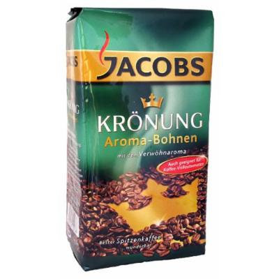 Jacob's Coffee Jacobs Kronung Whole Bean, 17.6-Ounce (Pack of 3)