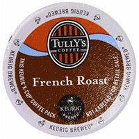 Tully's Coffee French Roast Caffeinated Coffee for Keurig Brewing Systems, 160 K-cups