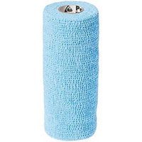 Andover Powerflex 3760 Cohesive Medicinal Tape, 6-Inch/6-Yard, Light Blue