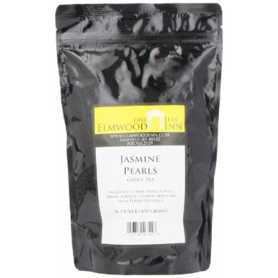 Elmwood Inn Fine Teas, Jasmine Phoenix Pearls Green Tea, 16-Ounce Pouch