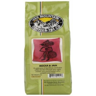 Vail Mountain Coffee & Tea Mocha & Java Ground Coffee, 12-Ounce Bags (Pack of 3)