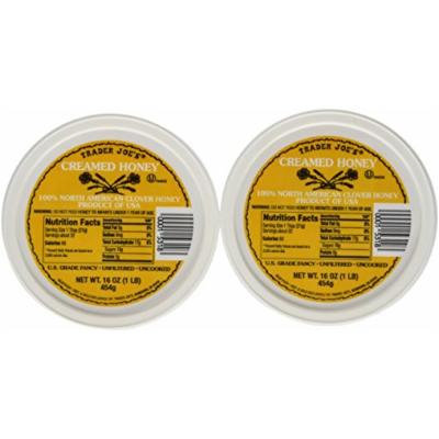 Trader Joe's Spreadable Creamed Clover Honey - 2 Packs