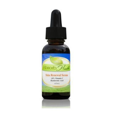 Vitamin C Serum 18% with Hyaluronic Acid , 72% Organic 95% Natural , For Mildy Sensitive Skin , .5oz 1oz or 2oz , Face and Neck Wrinkle Reducer (2 oz)