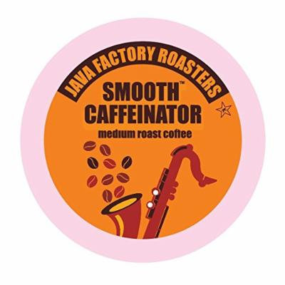 Java Factory Single Cup Coffee for Keurig K Cup Brewers, Smooth Caffeinator Medium Roast, 40 Count