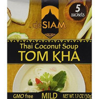 deSIAM Soup, Thai Coconut (Tom Kha), 1.7 Ounce (Pack of 12)