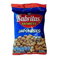 Sabritas Kkwates Japoneses Cachuates Estilo Japones 180g (Pack of 4)