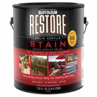Restore 47053 1-Gallon Solid Acrylic Stain, Driftwood