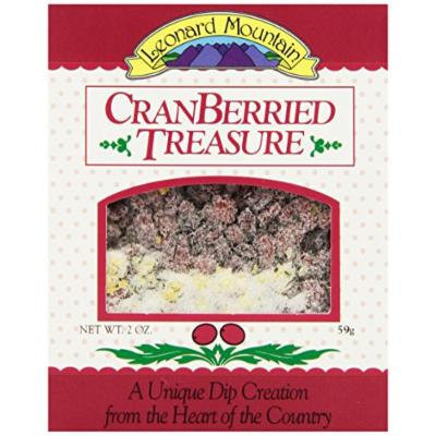 Leonard Mountain Treasure Fruit Dip, Cranberried, 2 Ounce (Pack of 6)