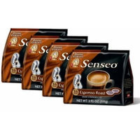 Senseo Coffee Espresso - 64 Pods Total (Pack of 4)