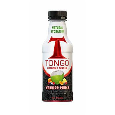 Tongo Coconut Water, Warrior Punch, 16-Ounce (Pack of 12)