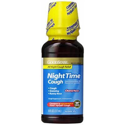 GoodSense Nighttime Cough Relief, 8 Fluid Ounce