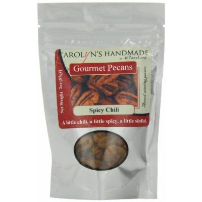 Carolyn's Handmade Gourmet Platinum Snack Bag, Spicy Chili Pecans, 2 Ounce