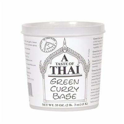 A Taste of Thai Green Curry Paste, 35-Ounce Tubs (Pack of 3)