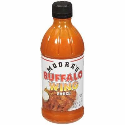 Moore's Sauce, Buffalo Wing, 16-Ounce (Pack of 3)