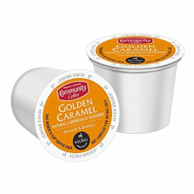Community Coffee K-Cup Pods, Golden Caramel, 12 Count (Pack of 3)