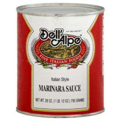 Dell' Alpe Italian Style Marinara Sauce, 28-Ounce (Pack of 12)