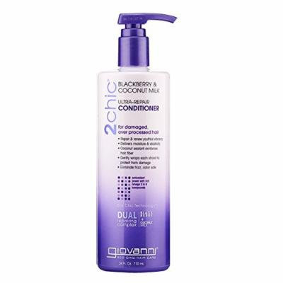 Giovanni 2chic Ultra Repair Conditioner, Blackberry and Coconut Milk, 24 Fluid Ounce