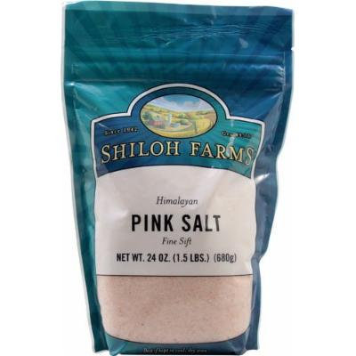 Shiloh Farms Himalayan Pink Salt Fine Sift -- 24 oz