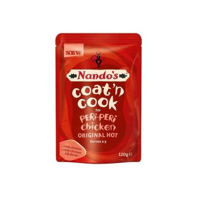 Nando's Peri Peri Chicken Original Hot Coat N Cook 120G (2 Packs)