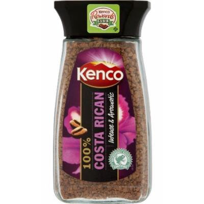 2 Jars Kenco Costa Rican Instant Coffee 3.5oz/100g