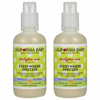 California Baby Eucalyptus Ease Everywhere Spritzer - 6.5 oz. (2 Count)