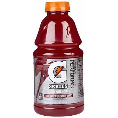 Gatorade X-Factor Fruit Punch Berry - 32 oz - 12 pk