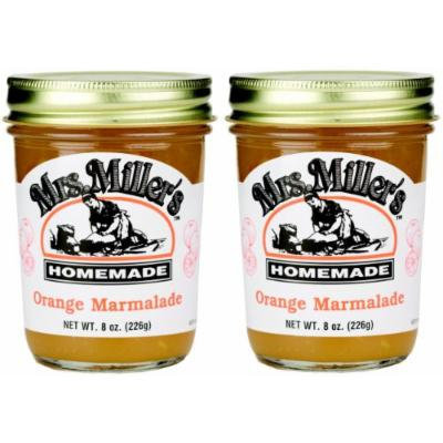 Mrs Millers Orange Marmalade (Amish Made) ~ 2 / 8 Oz. Jars