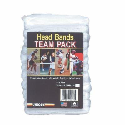 Unique Sports Head Bands Team Pack (12/Pack)