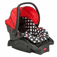 Disney Baby Mickey Mouse Light 'n Comfy Luxe Infant Car Seat, Mickey Silhouette