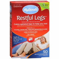 Hylands Homeopathic Restful Legs - 50 Tablets Pack of 4
