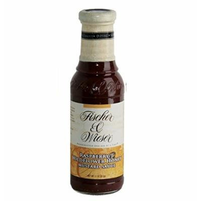 Fischer & Wieser Specialty Foods Raspberry Wildflower Honey Mustard Sauce, 11 Ounce