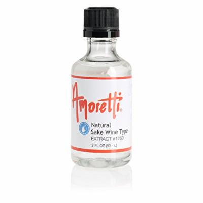 Amoretti Natural Sake Wine Type Extract, 2 Ounce