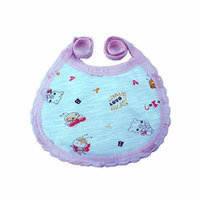 10 Pack Strong Water Absorption Baby Bibs (Pink)