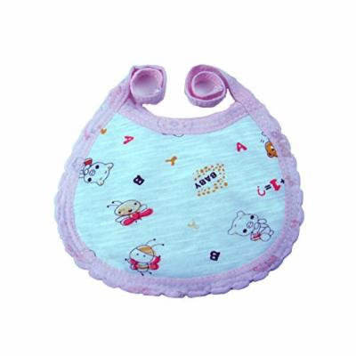 10 Pack Strong Water Absorption Baby Bibs (Pink)