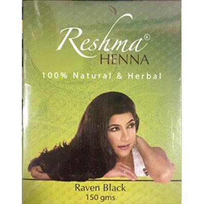 Reshma Henna, 100% Natural and Herbal (Raven Black) 150 Gram