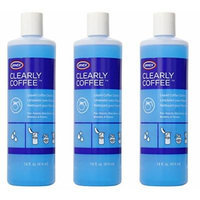 Urnex Clearly Coffee Liquid Coffee Pot Cleaner 14 0z -3PACK