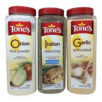 Onion Powder, Granulated Garlic & Italian Seasoning Bundle