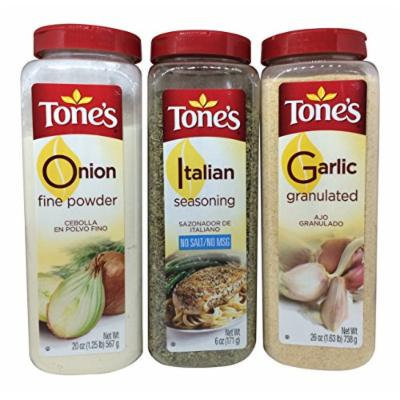 Onion Powder, Granulated Garlic & Italian Seasoning Bundle