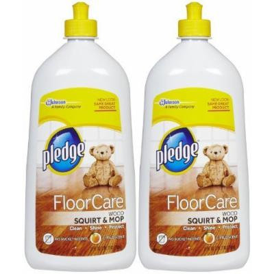 Pledge Wood Floor Cleaner, 27 oz-2 pack