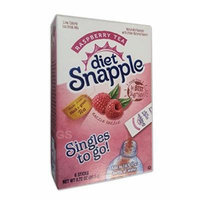 Snapple Diet Singles to go! Raspberry Tea