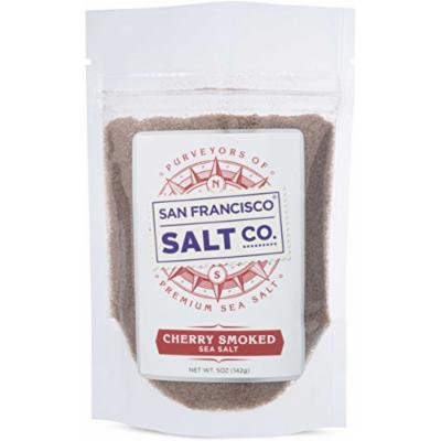 Cherrywood Smoked Sea Salt (5oz Pouch - Fine Grain)
