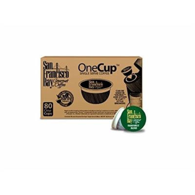 San Francisco Bay Coffee Fog Chaser, 80 OneCup Single Serve Cups