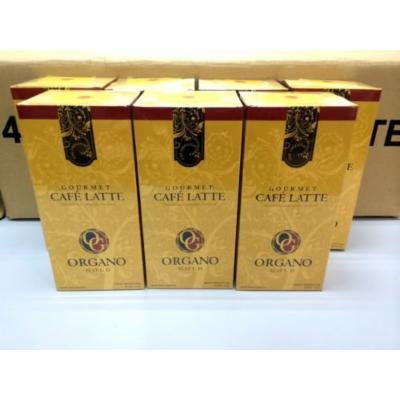 7 Boxes Organo Gold Gourmet Cafe Latte with Ganoderma Lucidum Extract + Free 7 Sachets Ganocafe 3 in 1 Coffee