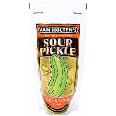 Van Holten's Pickle-In-A-Pouch-Jumbo Sour Pickles (12 in a case)
