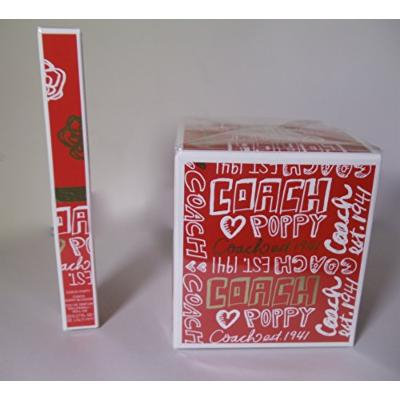 1) Coach Poppy Eau De Parfum Spray 3.4 ~ AND ~ 1) Coach 2 x 0.17 oz Eau de Parfum Dual Rollerball Coach Poppy / Coach Poppy Blossom