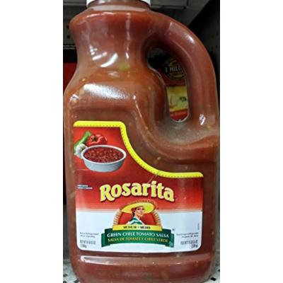 Rosarita Green Chili Tomato Salsa, Medium 8 Lb 9.5 Oz (Pack of 2)