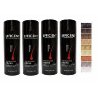 4 of Efficient Keratin Hair Building Fibers, Hair Loss Concealer Net Wt. 12gm / 28gm (28gm, Dark Brown)
