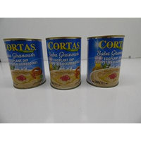 Cortas Baba Ghanoush Eggplant Dip 13.4 Oz X 3 Pack