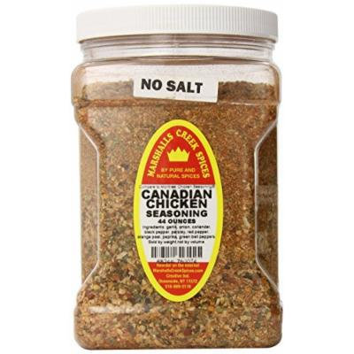 Marshalls Creek Spices Family Size Canadian Chicken No salt Seasoning 44 Ounce
